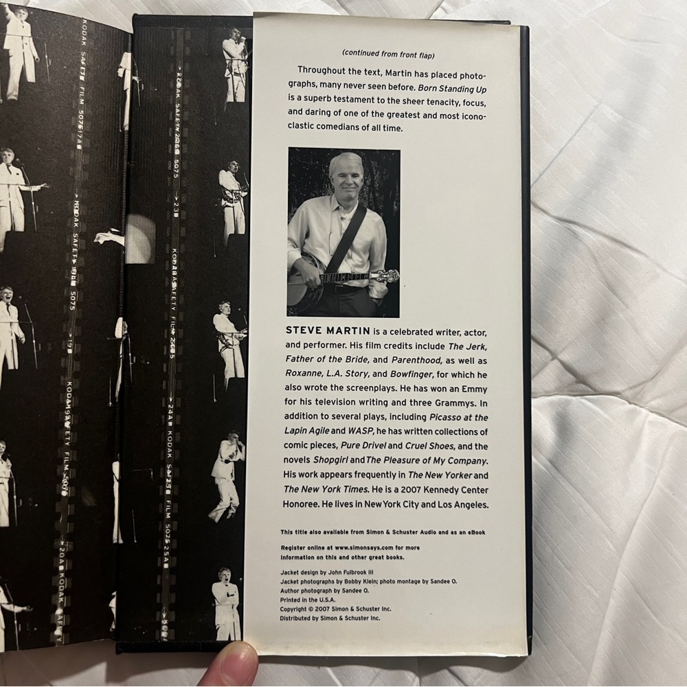Born Standing Up hardcover book by Steve Martin - Picture 4 of 4